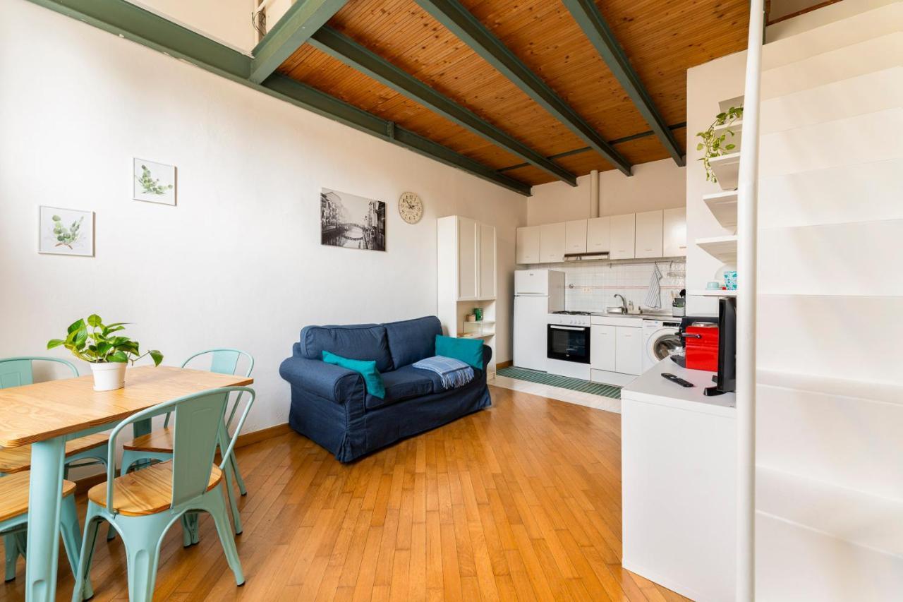 Loft Navigli Porta Genova Daire Milano Dış mekan fotoğraf
